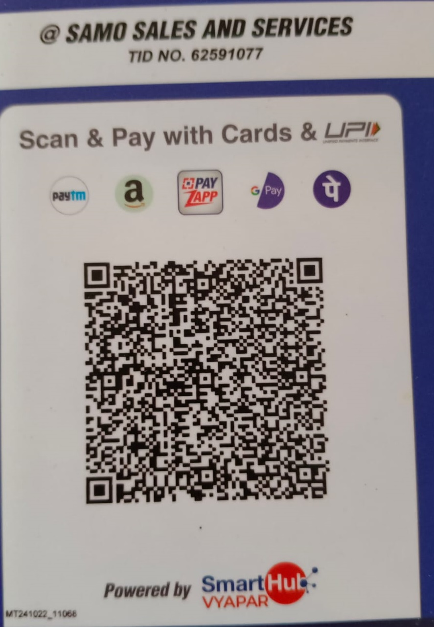 Samo Sales & Services UPI Payment QR Code